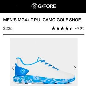G/FORE MEN’S MG4+T.P.U. Camo Golf Shoe - Cielo